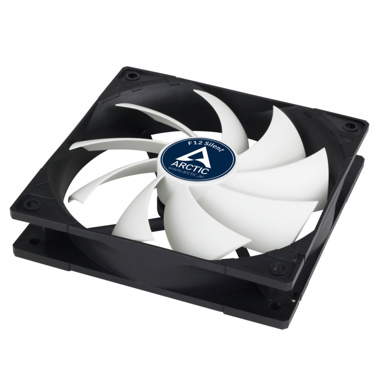 Imagine Ventilator pentru carcasa 120mm low noise FD bearing, Arctic F12 Silent